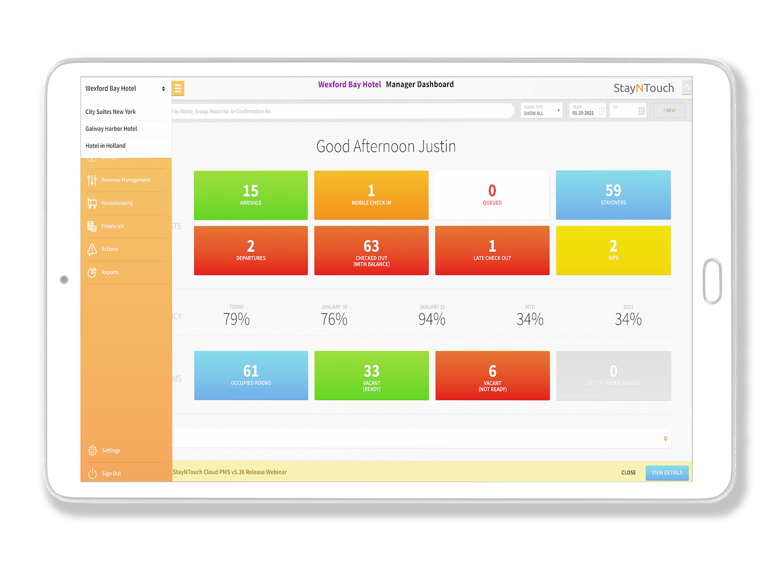 Cloud PMS Multi-Property Hotel Management
